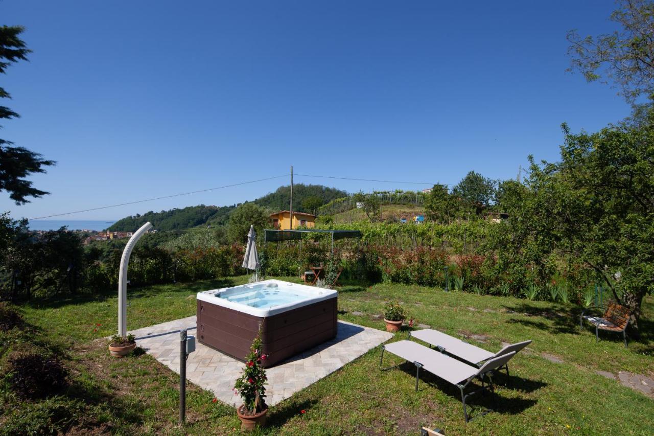 Pietrantica - Affittacamere Con Giardino Nuova Apertura A Trebiano -Citr Kültér fotó